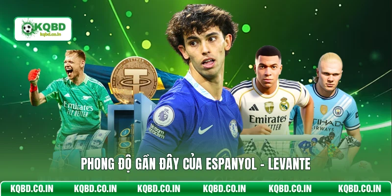 Phong độ gần đây của Espanyol - Levante