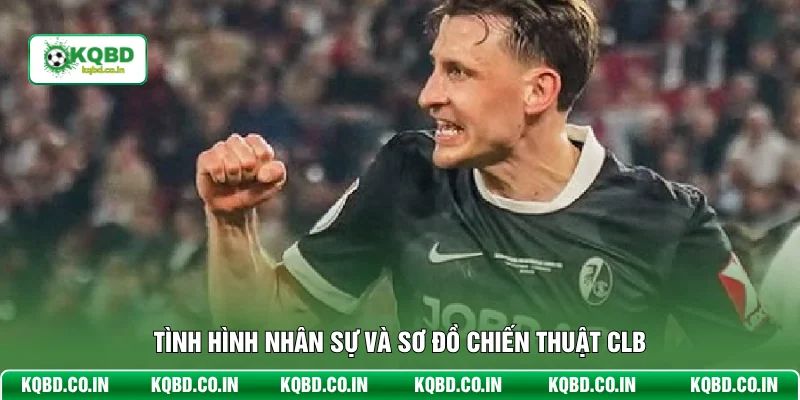 Tình hình nhân sự và sơ đồ chiến thuật CLB