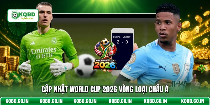 Cập nhật World Cup 2026 vòng loại châu Á