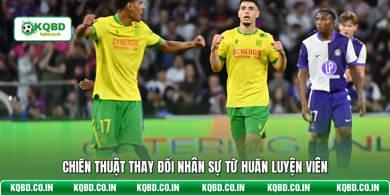 Chiến thuật thay đổi nhân sự từ huấn luyện viên
