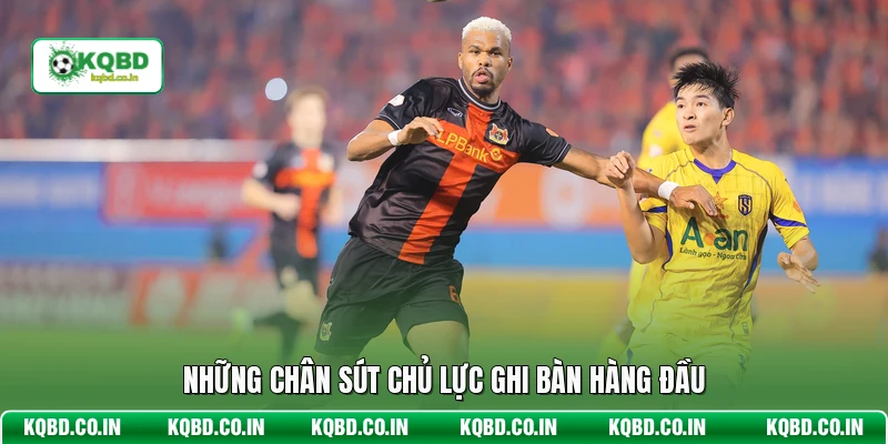 Những chân sút chủ lực ghi bàn hàng đầu