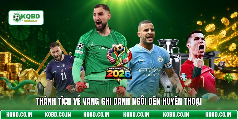 Thành tích vẻ vang ghi danh ngôi đền huyền thoại
