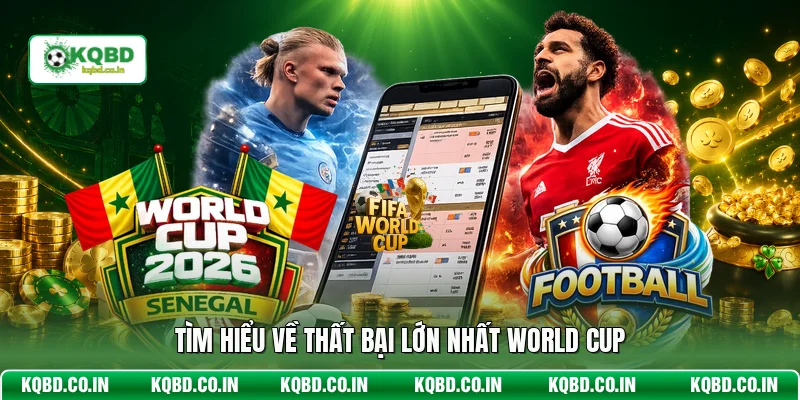 Tìm hiểu về thất bại lớn nhất World Cup