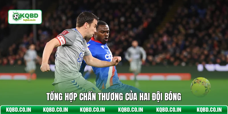 Tổng hợp chấn thương của hai đội bóng